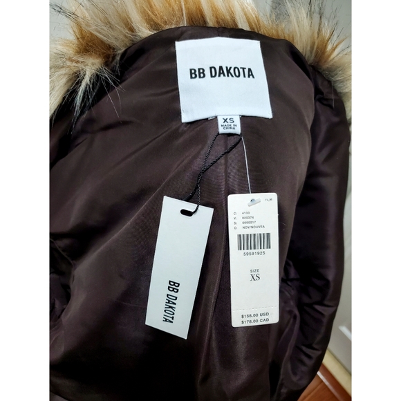 NWT, Anthropologie, Kendall Faux Fur Jacket - Picture 7 of 7